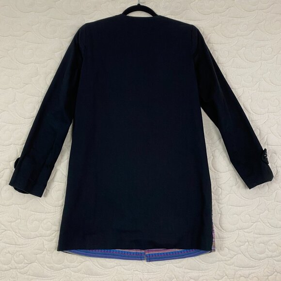 Twik Band Jacket 100% Cotton Multi-color Button Up Size XS - Picture 3 of 11